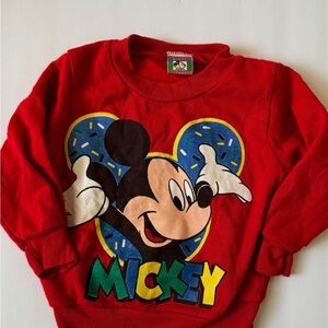 Vintage Toddler Mickey Mouse Crewneck